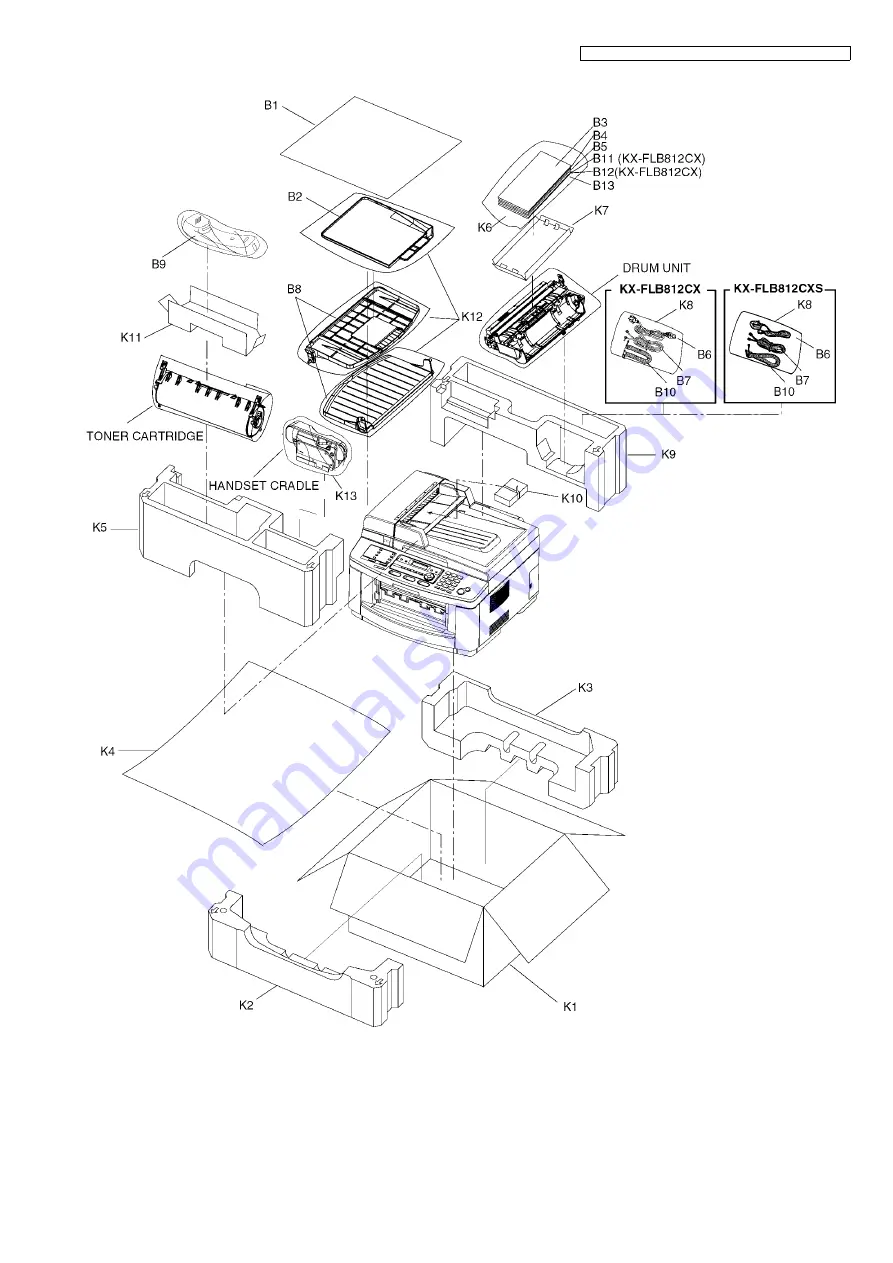 Panasonic KX-FLB802CX Скачать руководство пользователя страница 305