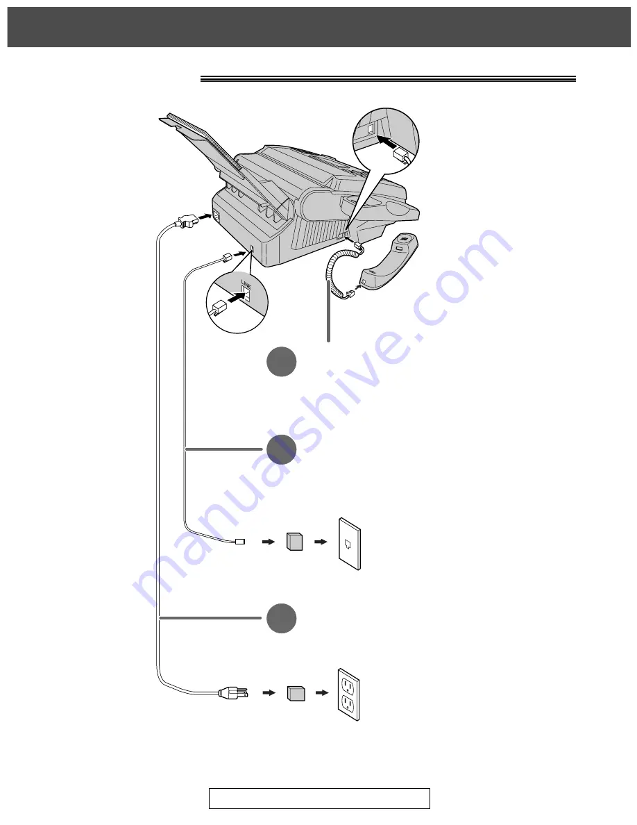 Panasonic KX-FM280 Operating Instructions Manual Download Page 6