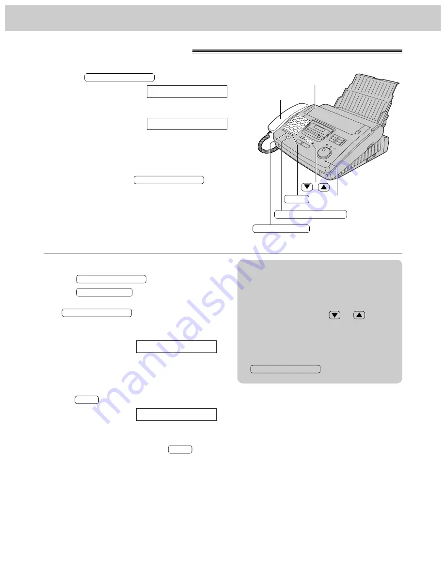 Panasonic KX-FM280 Operating Instructions Manual Download Page 34