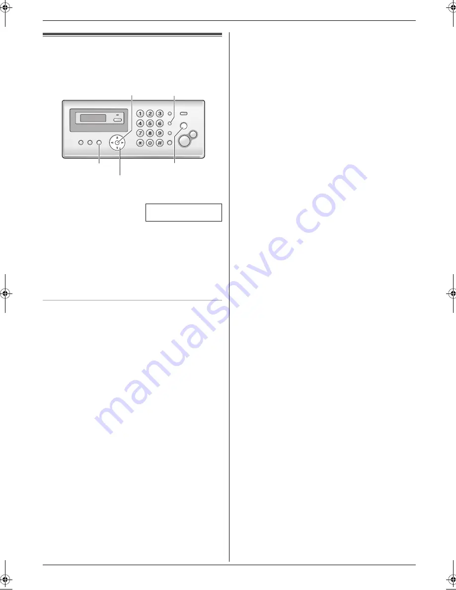 Panasonic KX FP205 - B/W Thermal Transfer (Spanish) Manual Del Instrucción Download Page 15