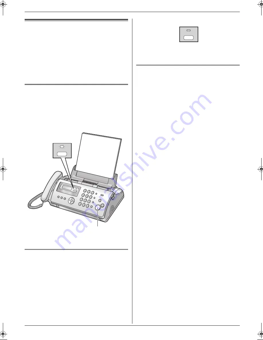 Panasonic KX FP205 - B/W Thermal Transfer (Spanish) Manual Del Instrucción Download Page 23