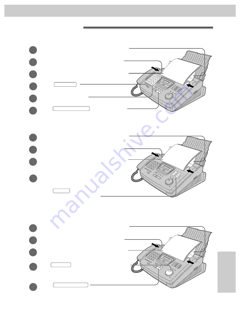 Panasonic KX-FP245 Operating Instructions Manual Download Page 105