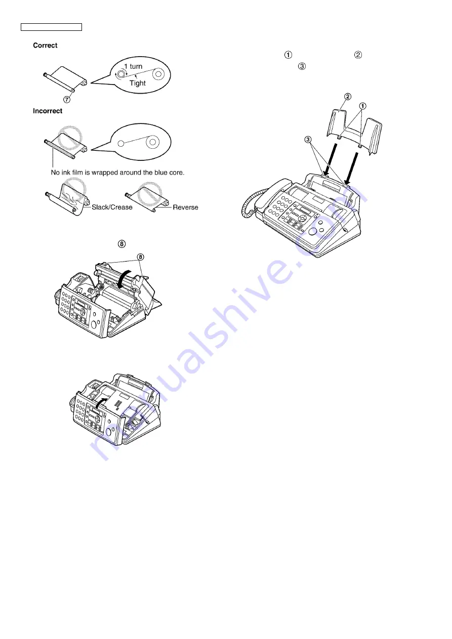 Panasonic KX-FP702CX Service Manual Download Page 56