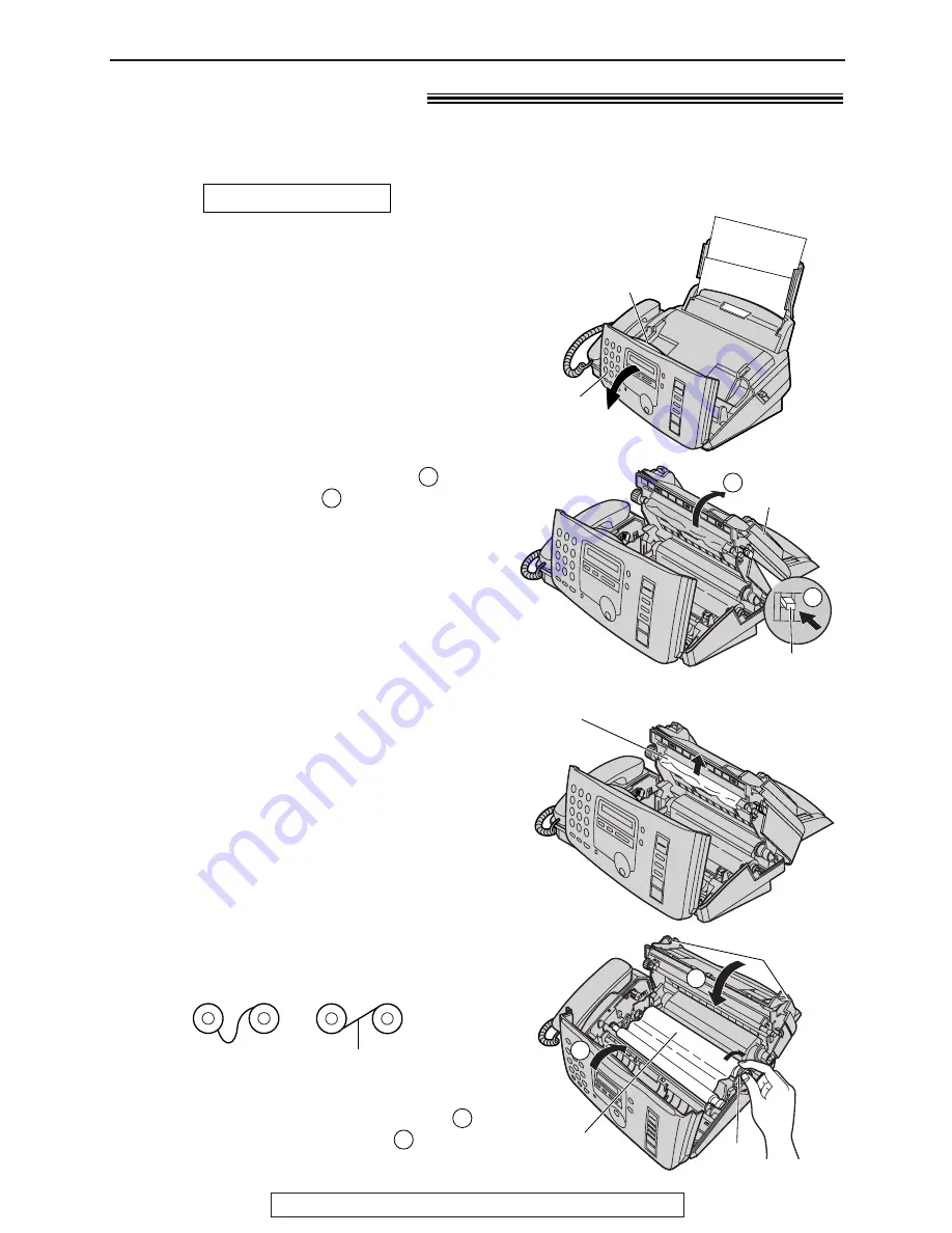 Panasonic KX-FP81 Operating Instructions Manual Download Page 62