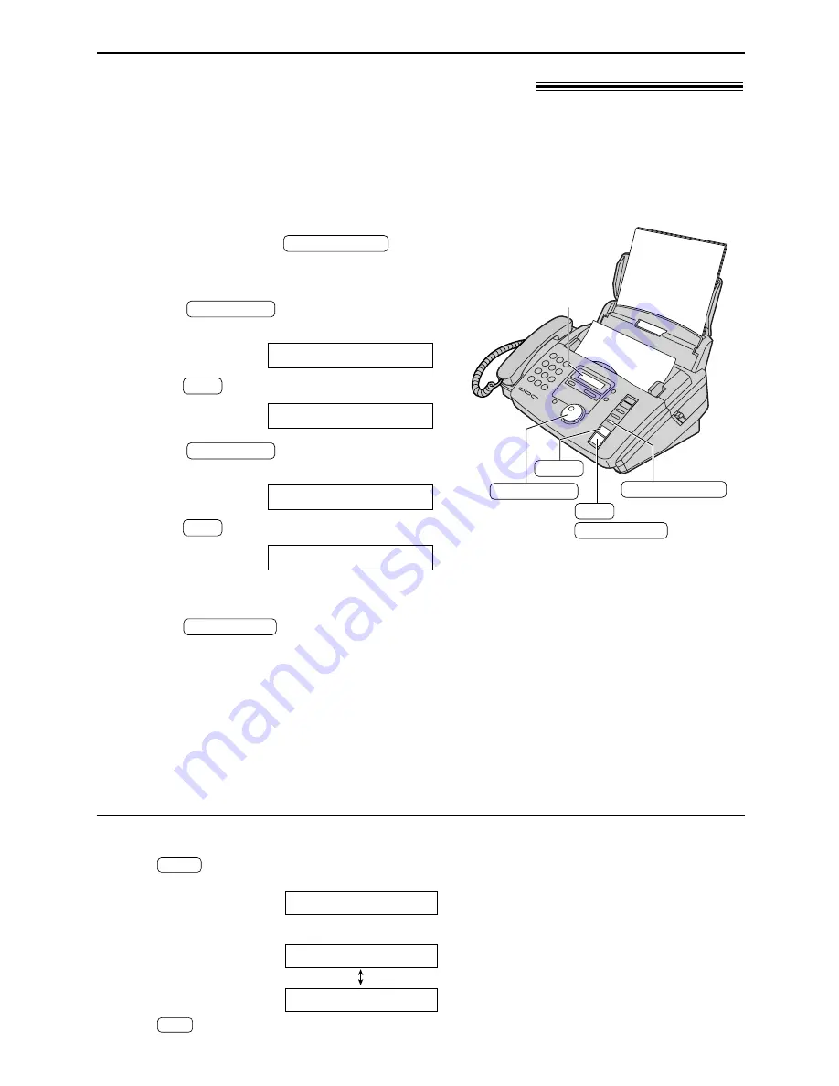 Panasonic KX-FP81AL Operating Instructions Manual Download Page 36