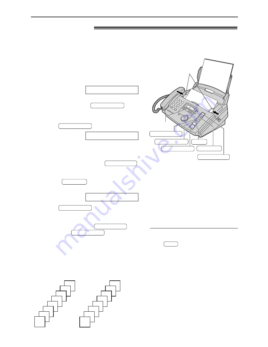 Panasonic KX-FP81AL Operating Instructions Manual Download Page 52