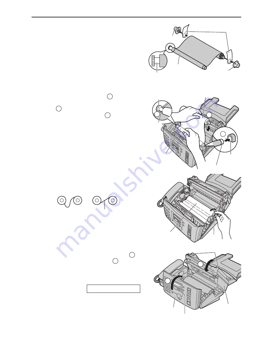 Panasonic KX-FP81AL Operating Instructions Manual Download Page 87