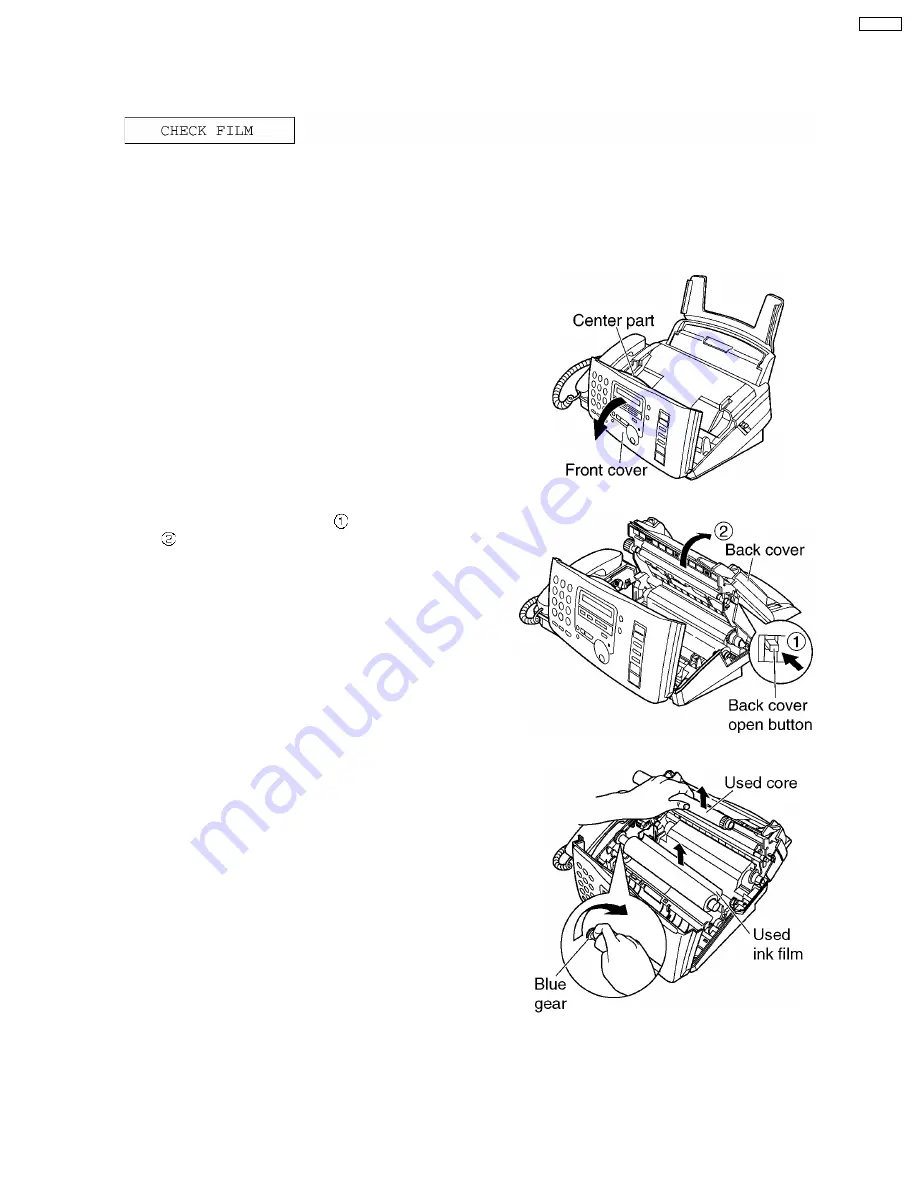 Panasonic KX-FP85 Service Manual Download Page 19