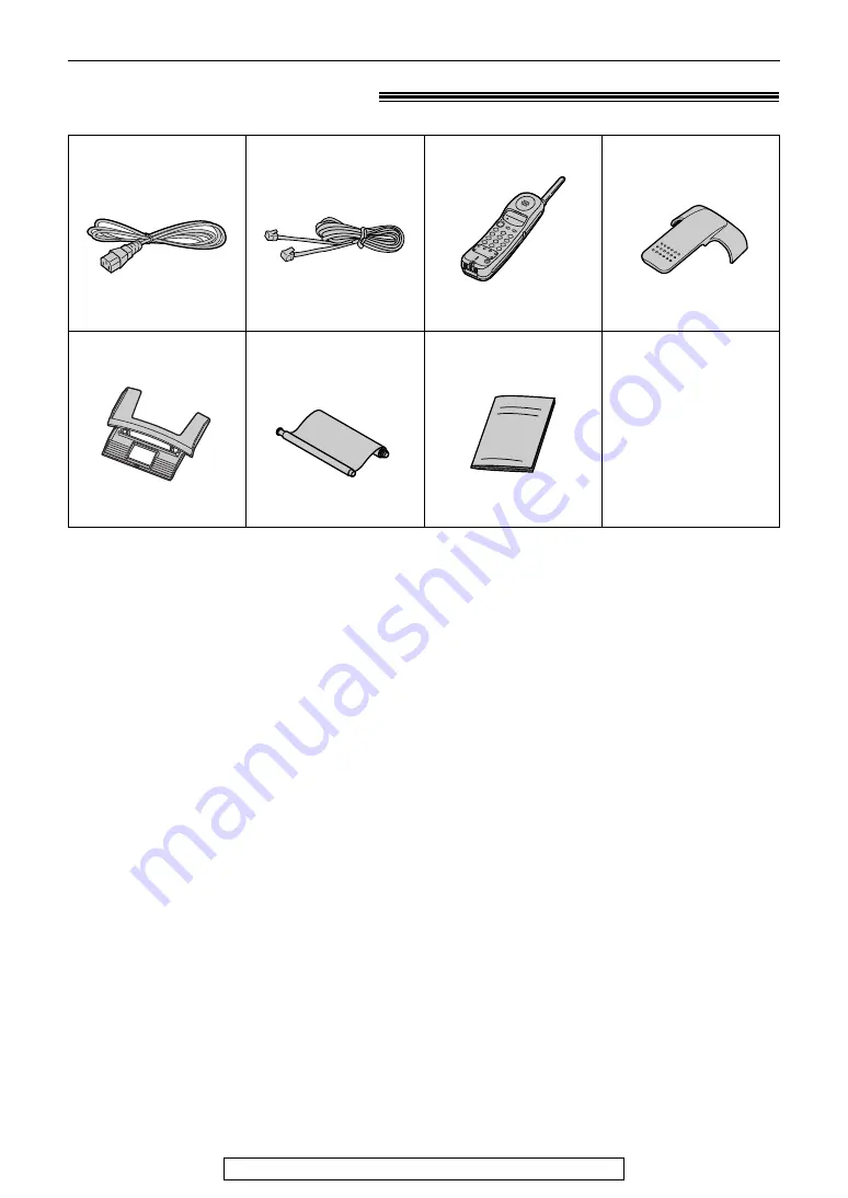 Panasonic KX-FPC91 Operating Instructions Manual Download Page 8