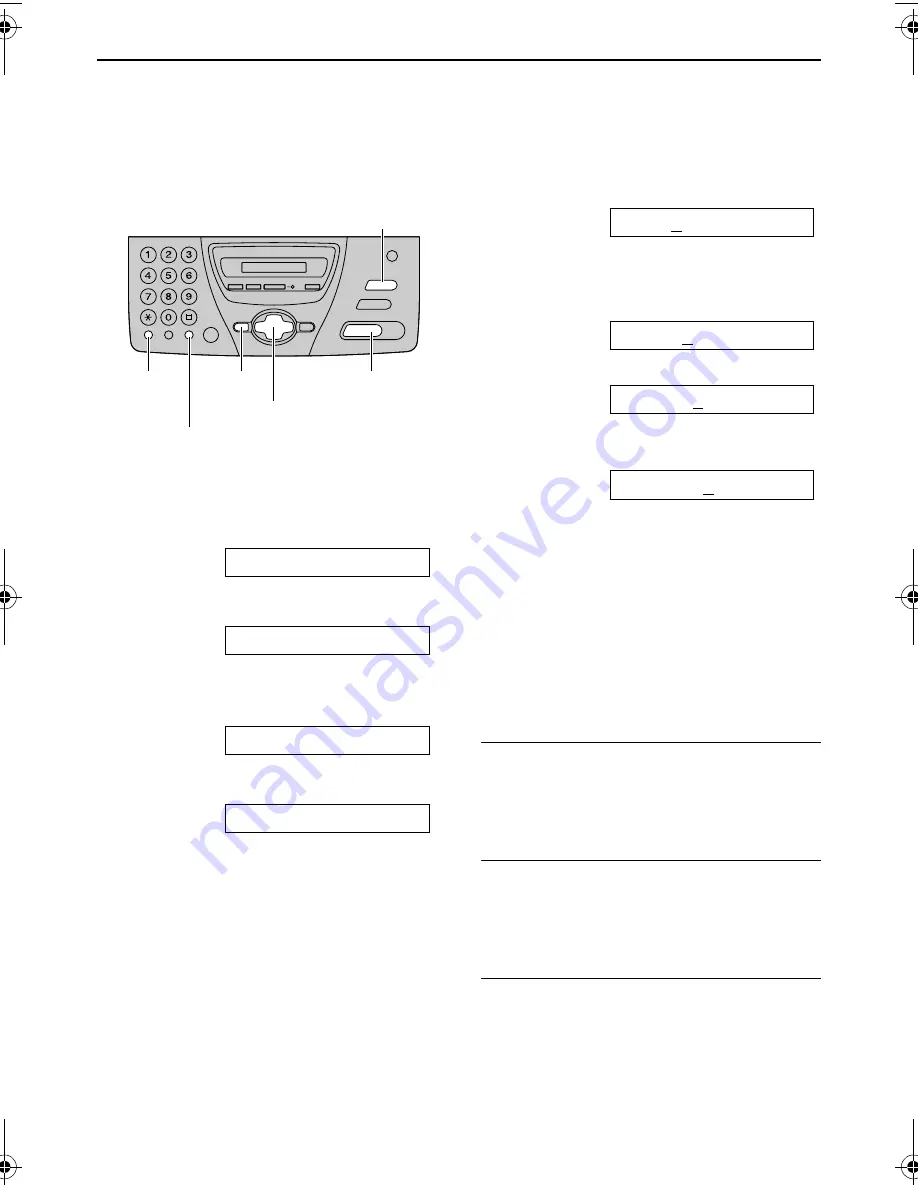 Panasonic KX-FT74HK Скачать руководство пользователя страница 23