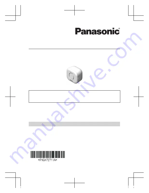 Panasonic KX-HNS105 Installation Manual Download Page 21