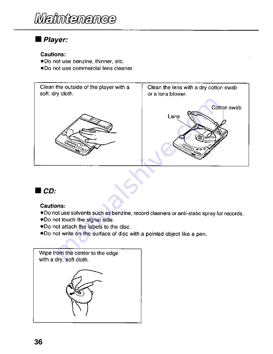 Panasonic KX-L783M Operating Instructions Manual Download Page 36