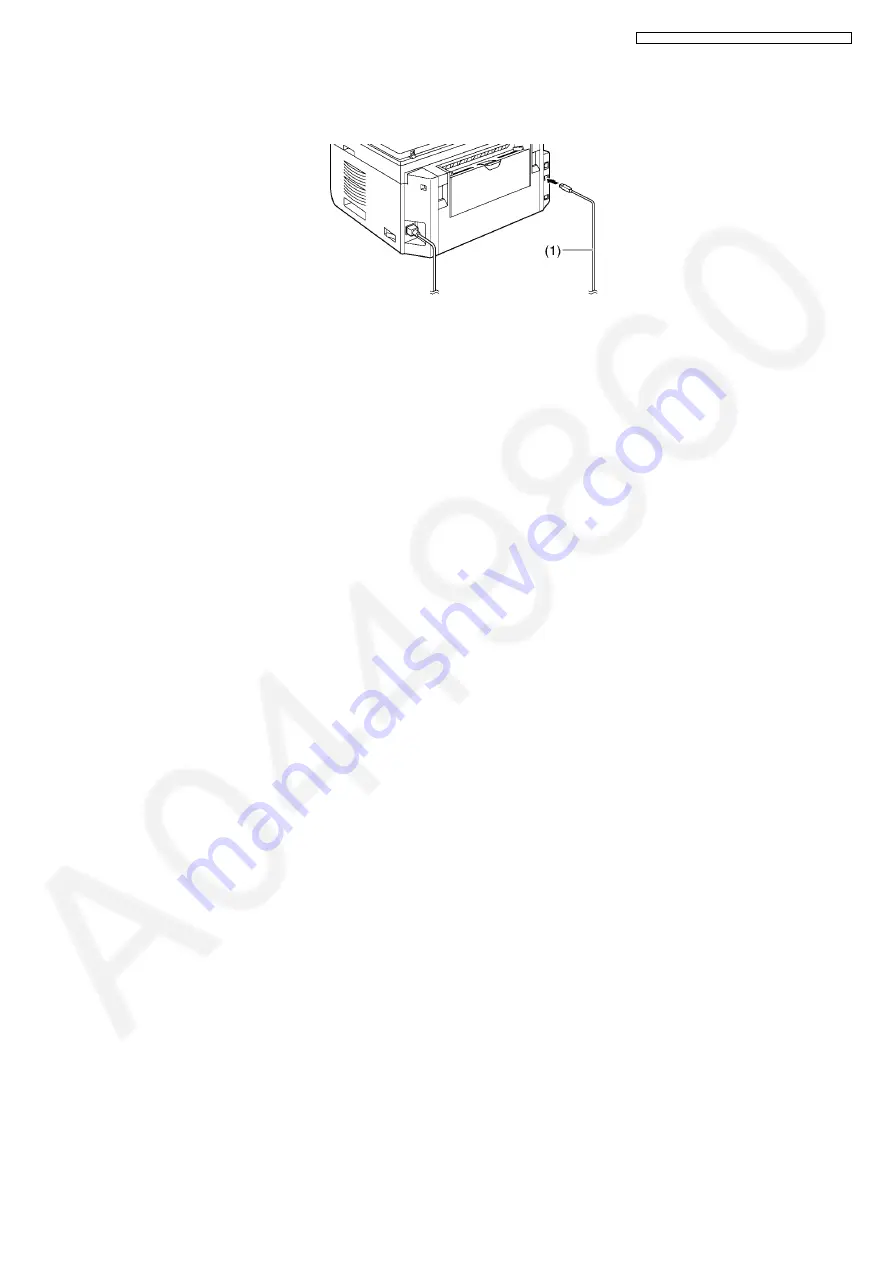 Panasonic KX-MB2061CXB Service Manual Download Page 109