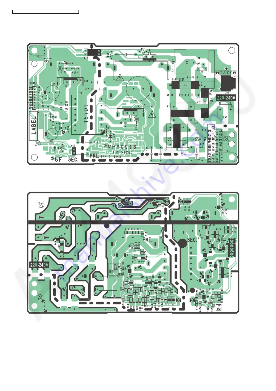 Panasonic KX-MB2061CXB Service Manual Download Page 332