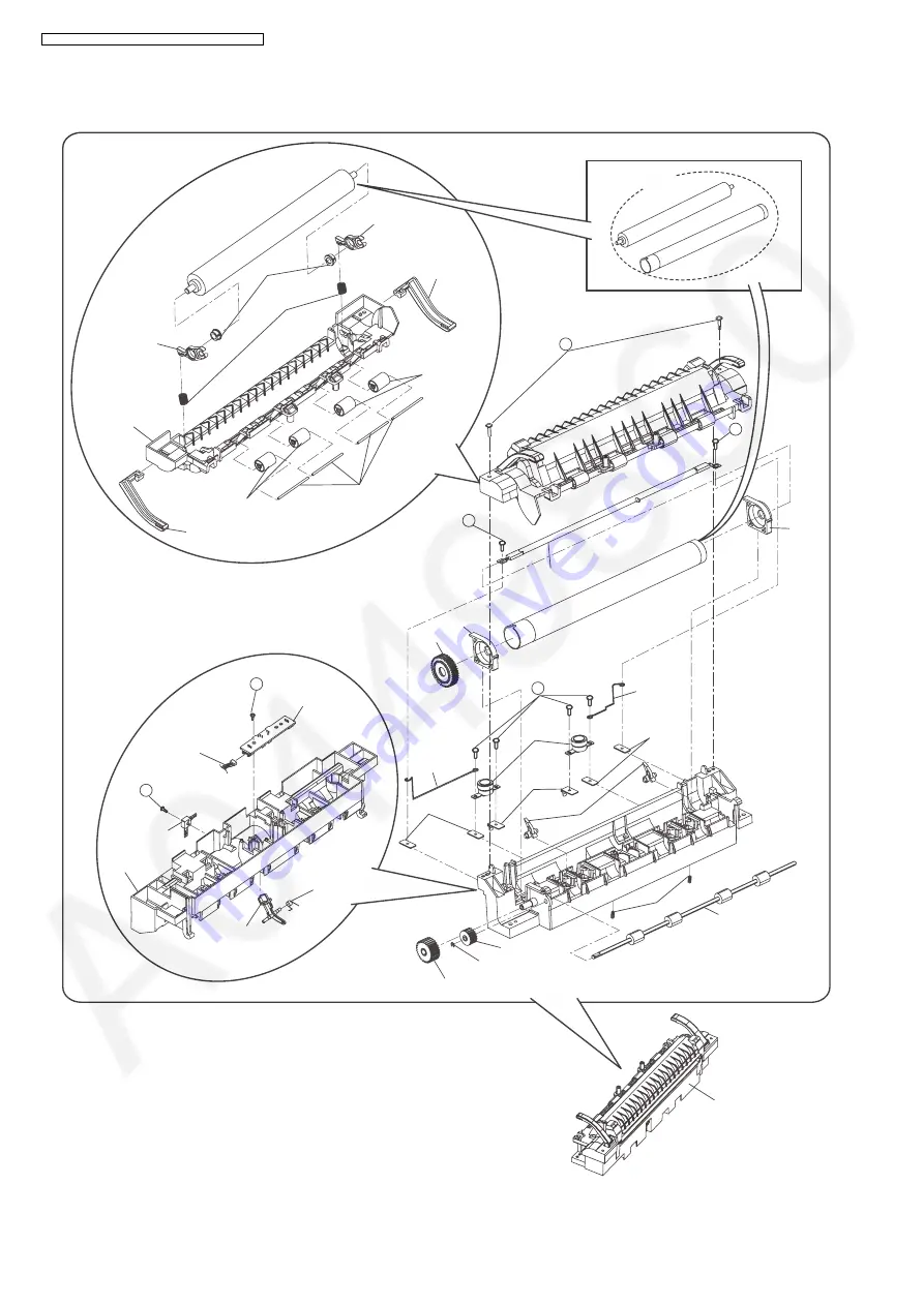 Panasonic KX-MB2061CXB Service Manual Download Page 348