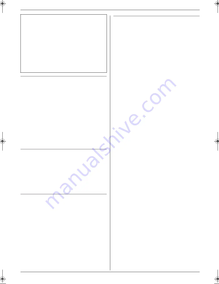 Panasonic KX-MB261E Скачать руководство пользователя страница 21