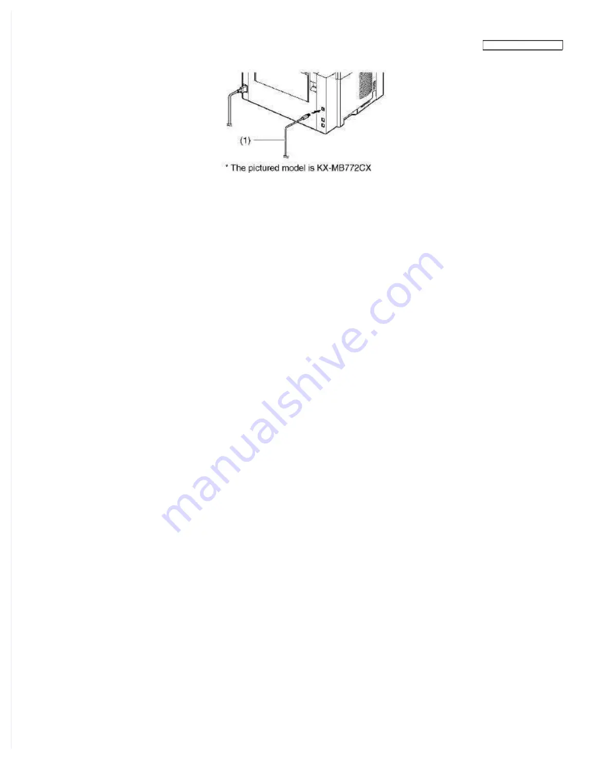 Panasonic KX-MB262CX Service Manual Download Page 27