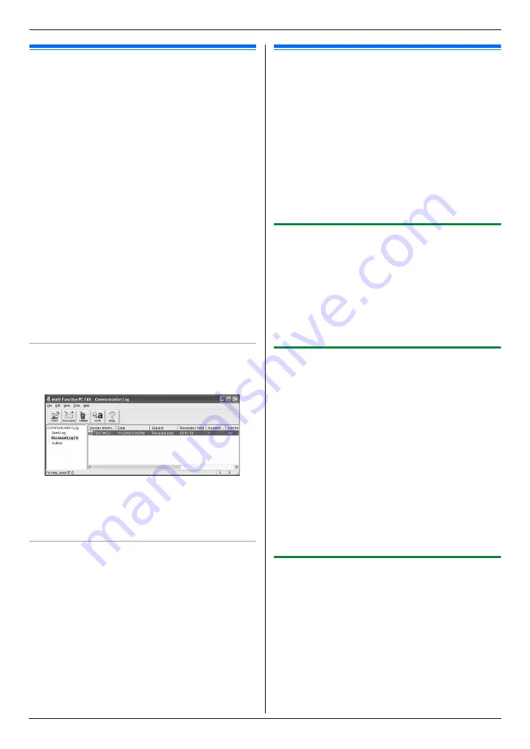 Panasonic KX-MB3150CX Operating Instructions Manual Download Page 56