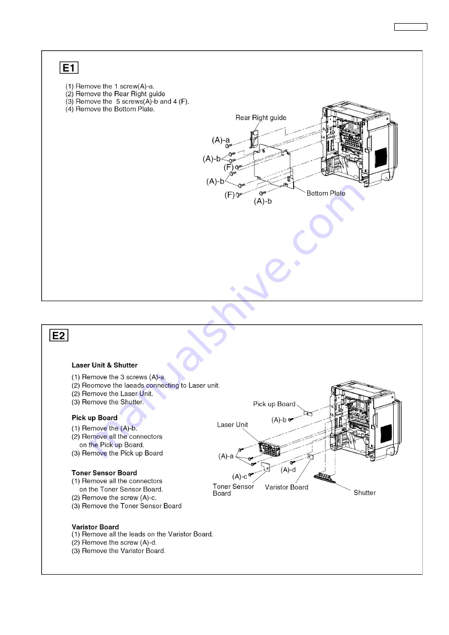 Panasonic KX-MB771GR Service Manual Download Page 199