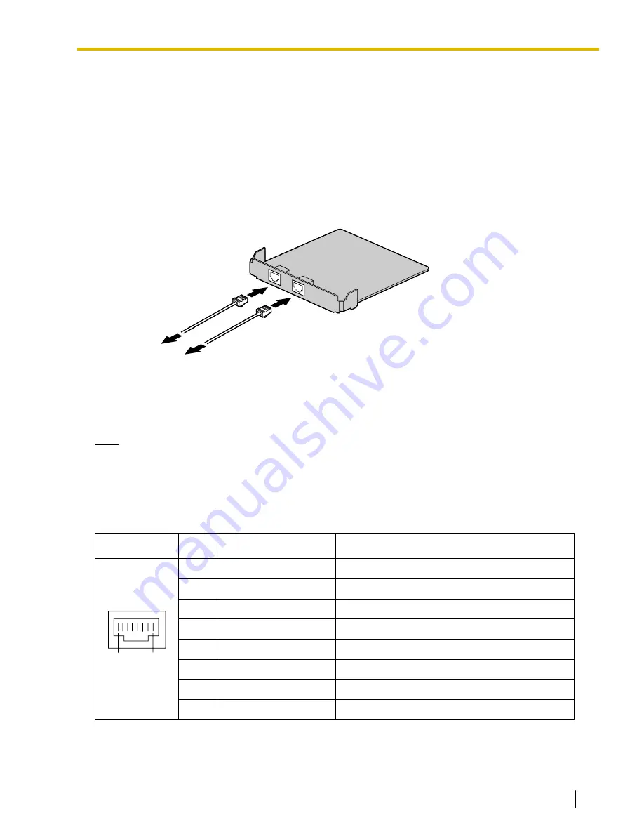 Panasonic KX-NS700 Installation Manual Download Page 131