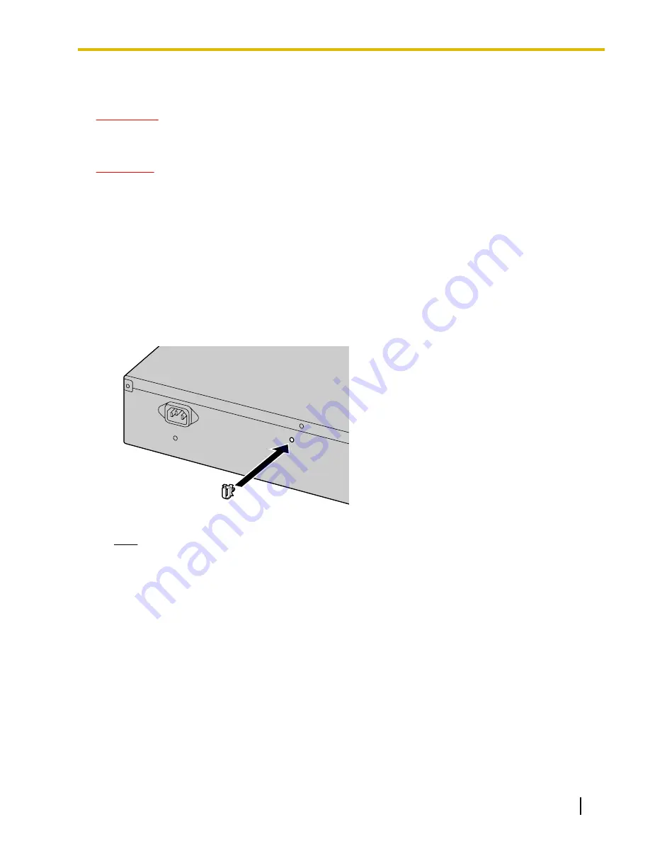 Panasonic KX-NS700 Installation Manual Download Page 149