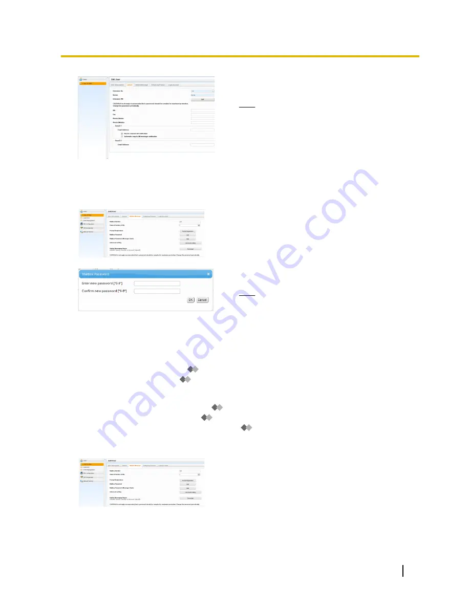 Panasonic KX-NS700 User Manual Download Page 327