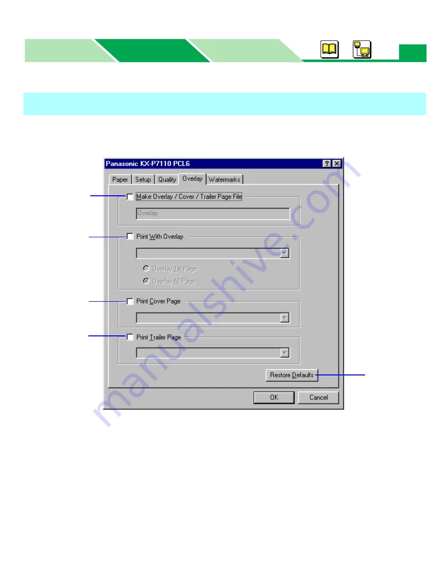 Panasonic KX-P7105 Operating Instructions Manual Download Page 55