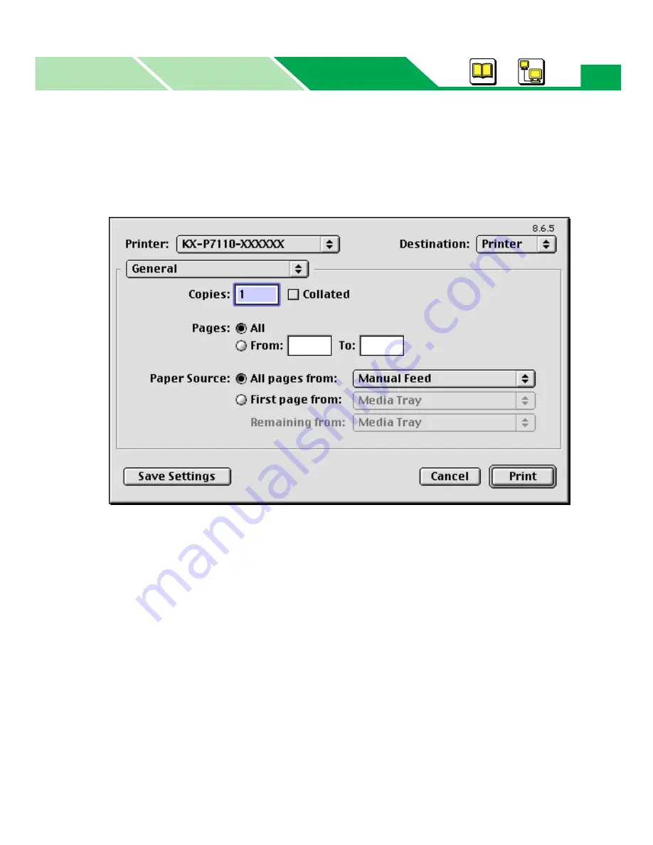 Panasonic KX-P7105 Operating Instructions Manual Download Page 108