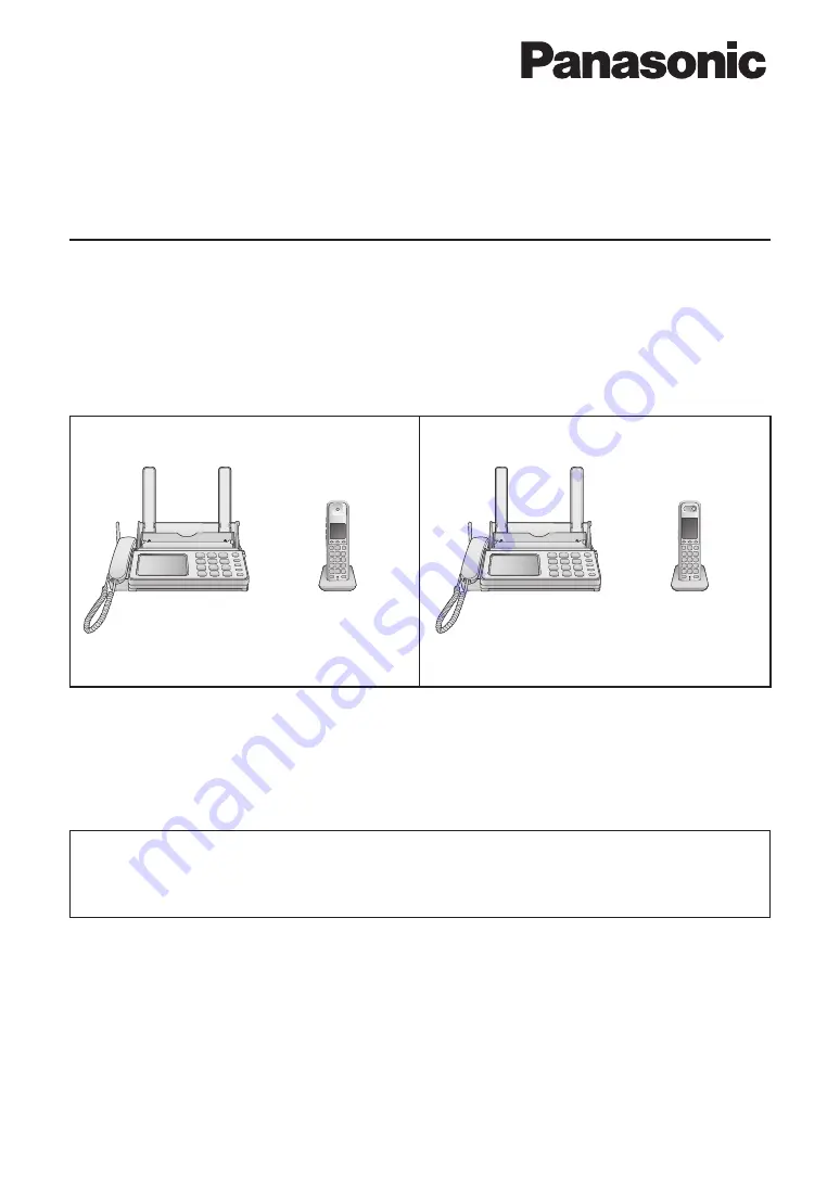 Panasonic KX-PD703UD Quick Reference Manual Download Page 1