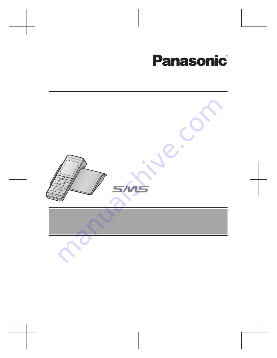 Panasonic KX-PRW110FX Operating Instructions Manual Download Page 1