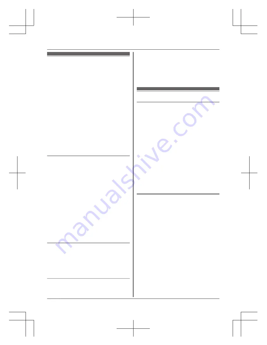 Panasonic KX-PRW110FX Operating Instructions Manual Download Page 40