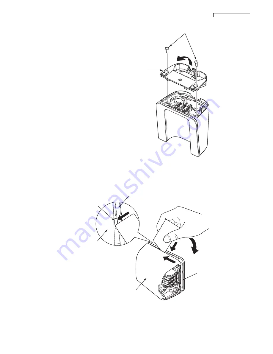 Panasonic KX-PRW130W Service Manual Download Page 49