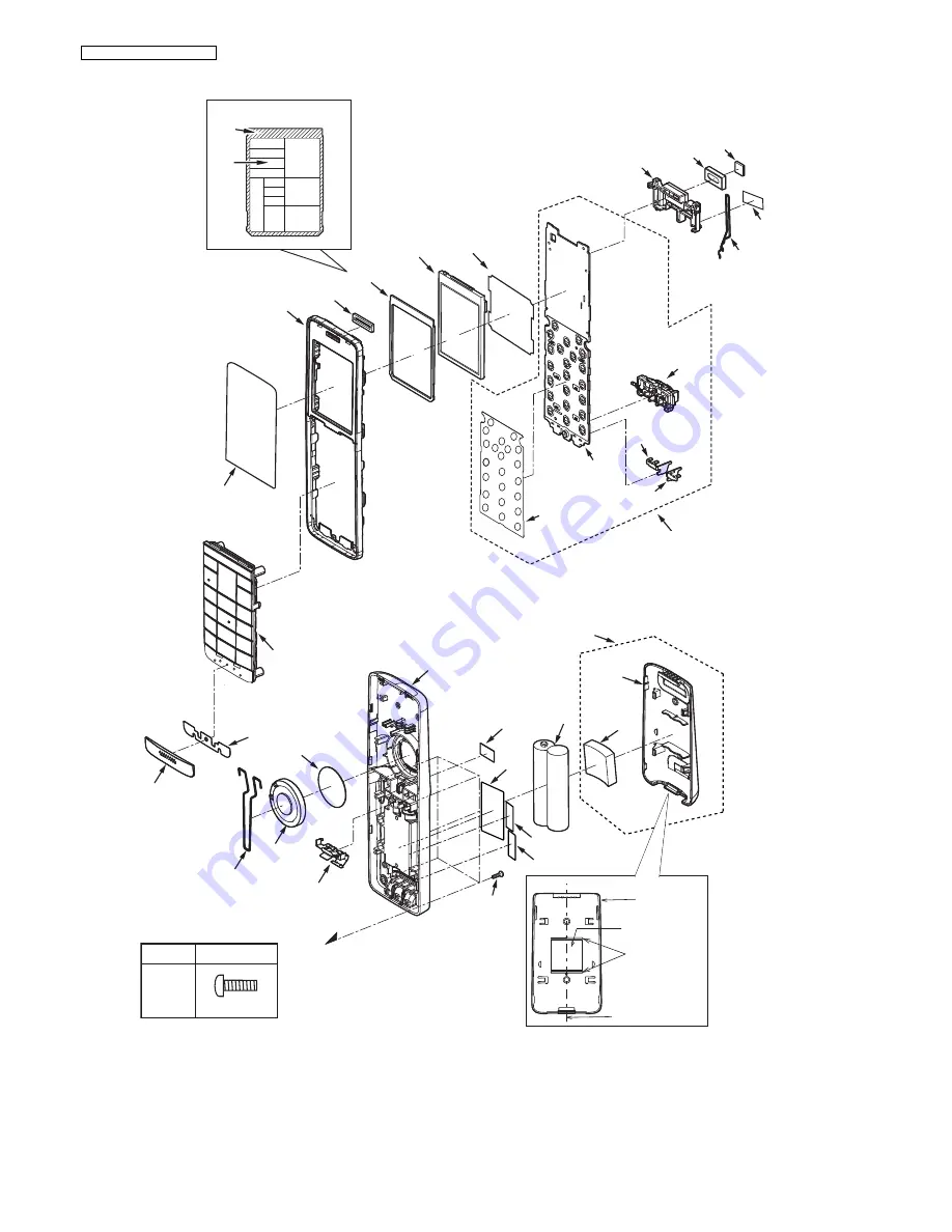 Panasonic KX-PRW130W Service Manual Download Page 82