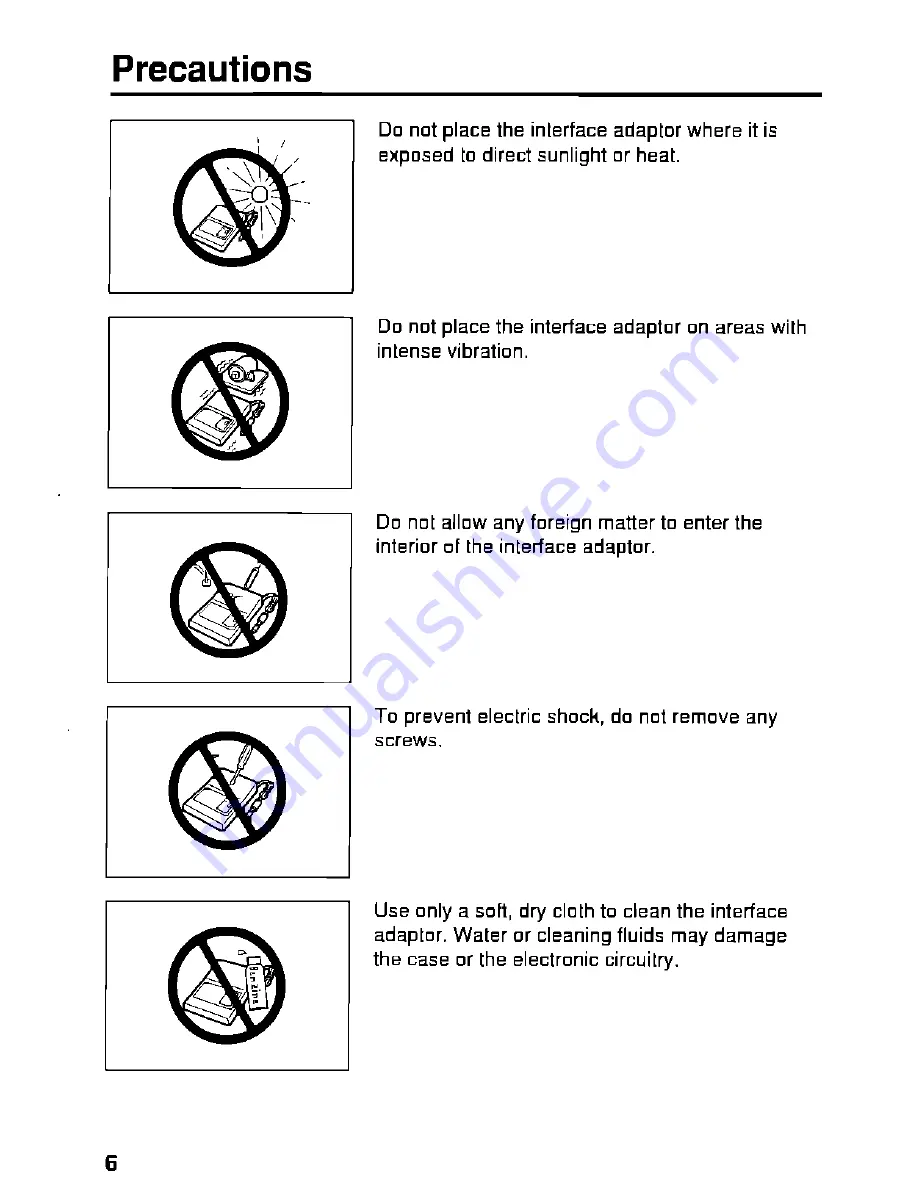 Panasonic KX-RC22 Operating Instructions Manual Download Page 6