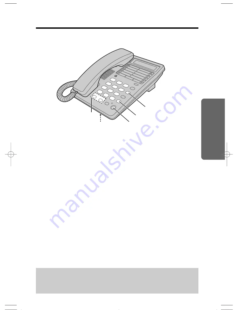 Panasonic KX-T2375ALW Operating Instructions Manual Download Page 13