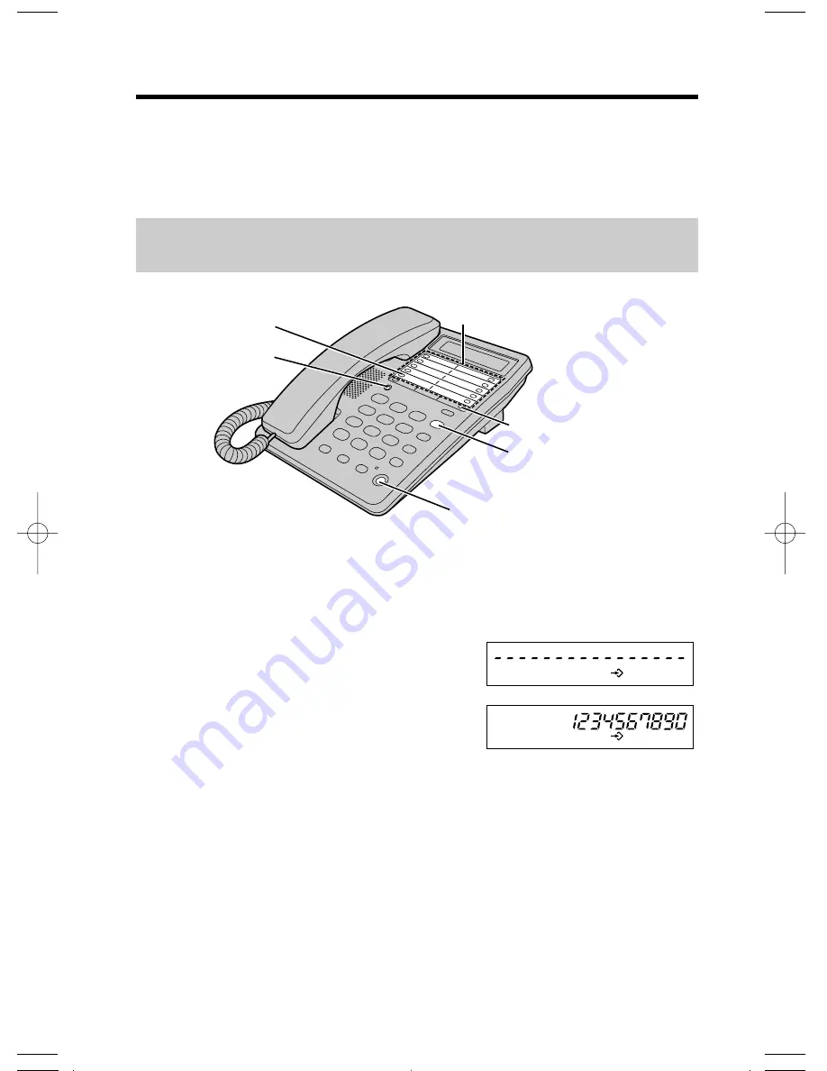 Panasonic KX-T2375ALW Operating Instructions Manual Download Page 18