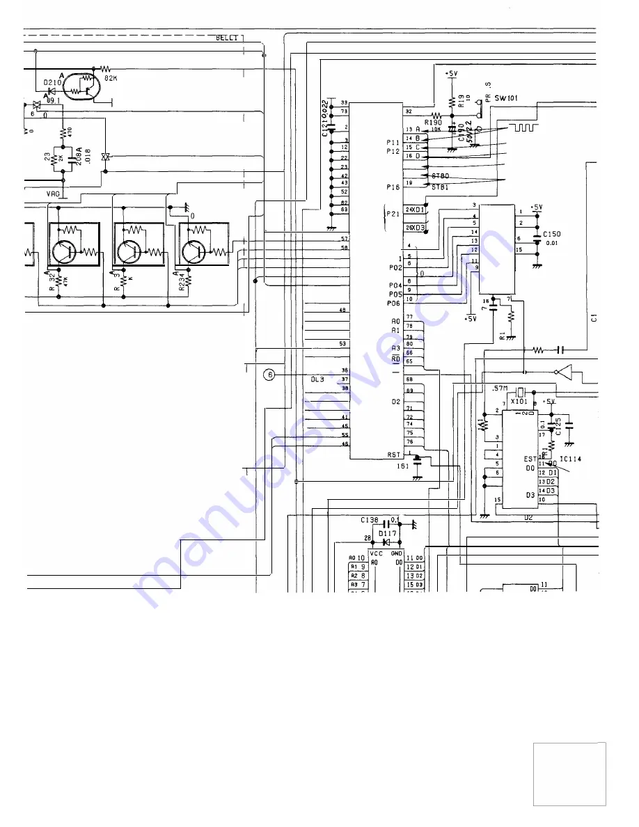 Panasonic KX-T3081 0-1 Service Manual Download Page 20