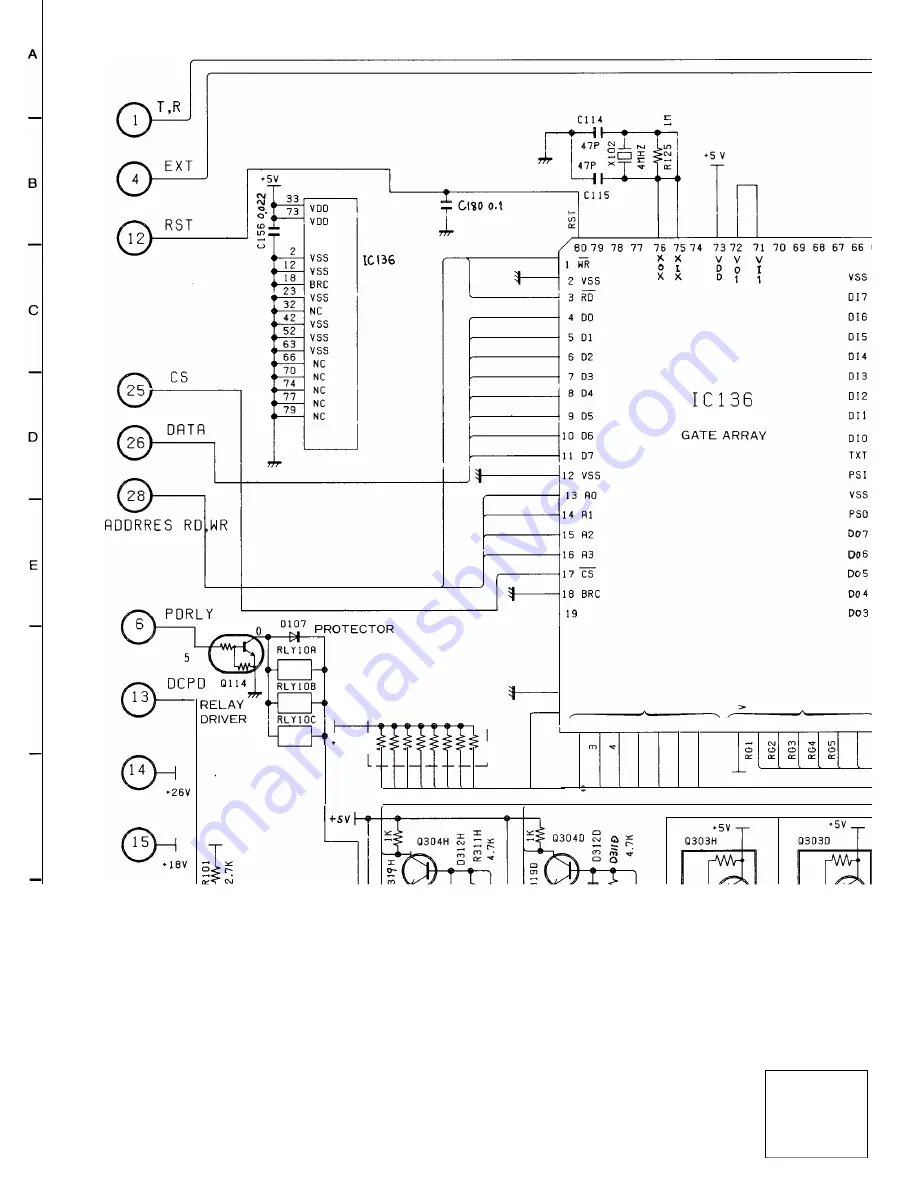 Panasonic KX-T3081 0-1 Service Manual Download Page 25