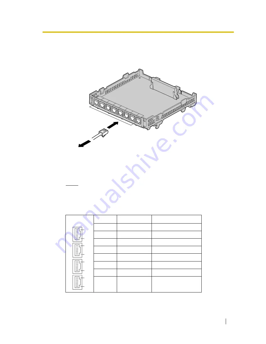 Panasonic KX-T30865 Installation Manual Download Page 67