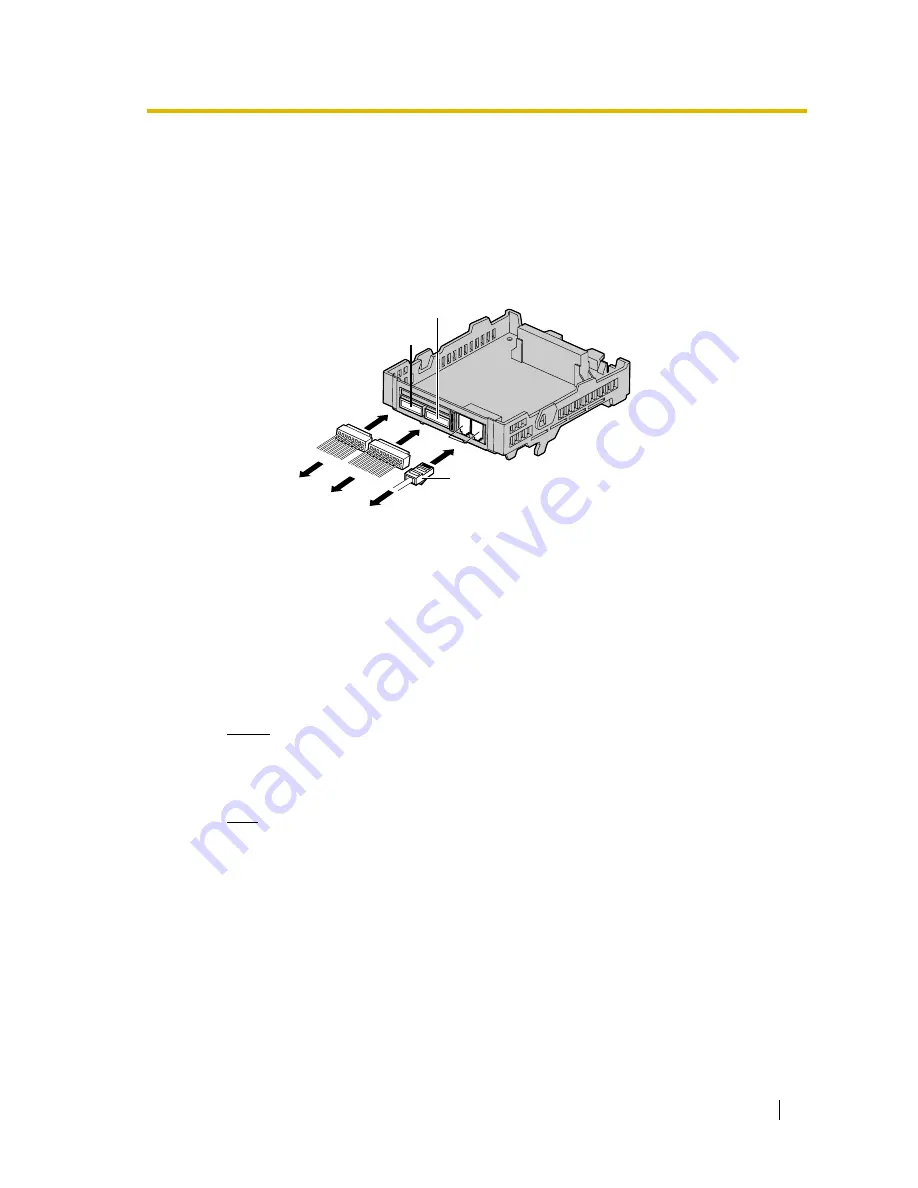 Panasonic KX-T30865 Installation Manual Download Page 69