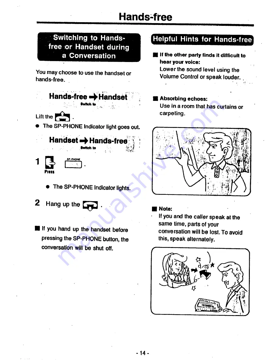 Panasonic KX-T3155A Operation Manual Download Page 15