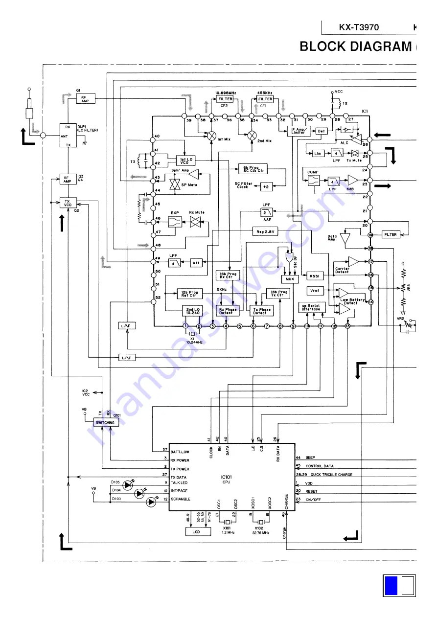 Panasonic KX-T3970 Скачать руководство пользователя страница 29