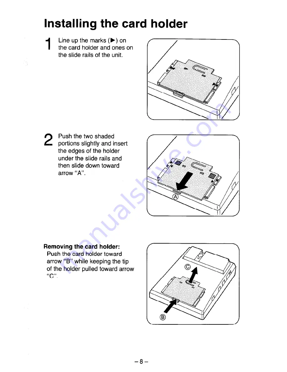 Panasonic KX-T7030 Reference Manual Download Page 9