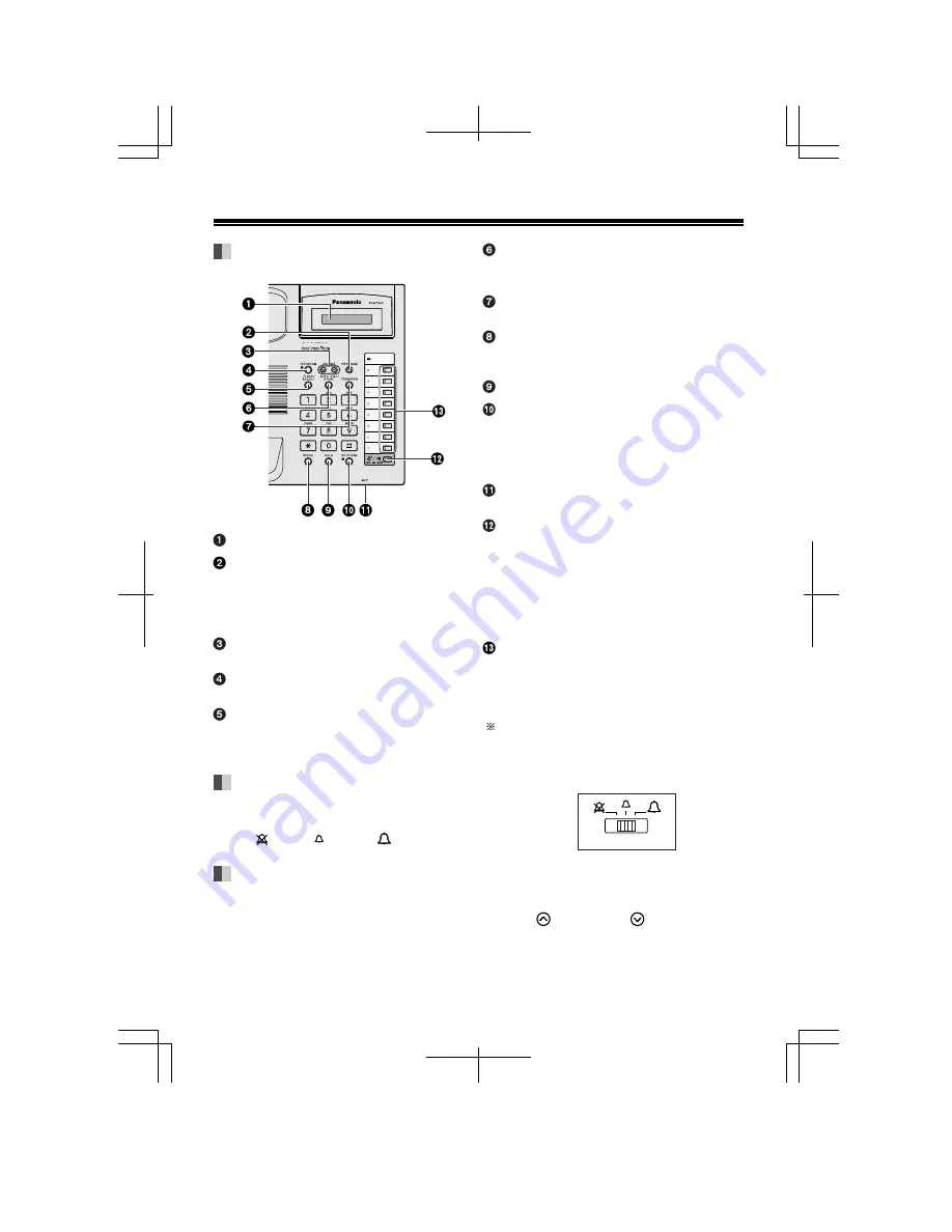 Panasonic KX-T7565 Quick Reference Manual Download Page 6