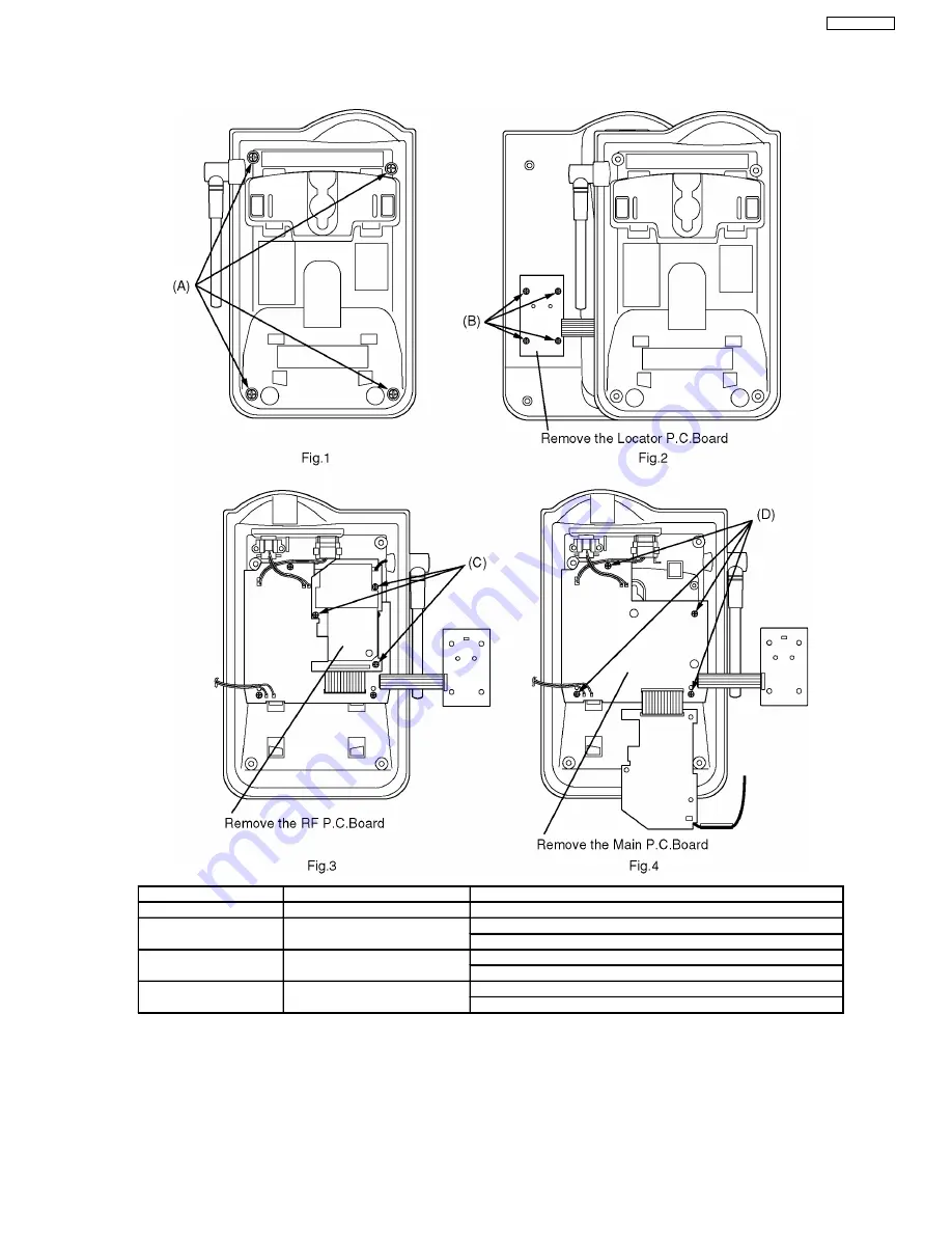 Panasonic KX-TC1468LBB Service Manual Download Page 11