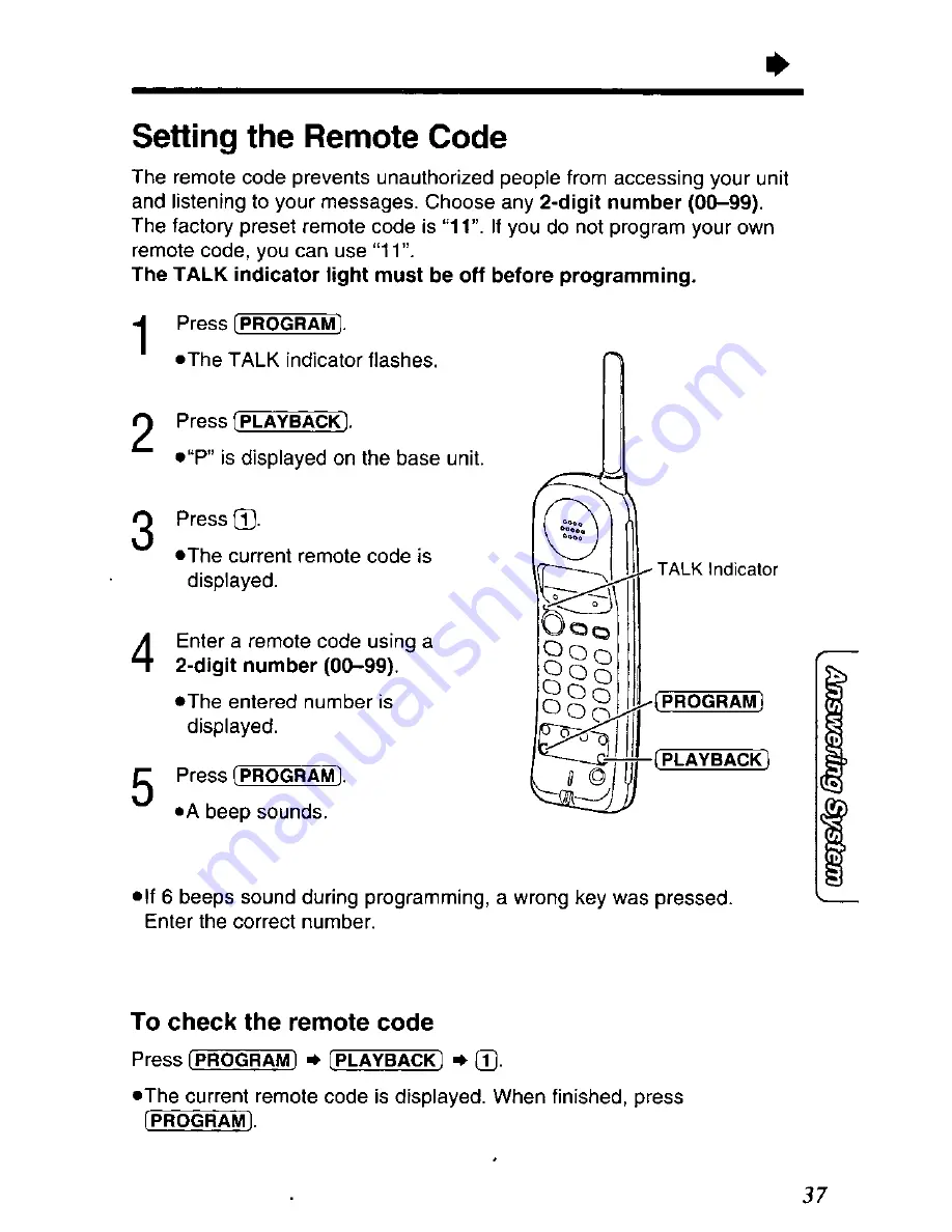 Panasonic KX-TC1501 Скачать руководство пользователя страница 37