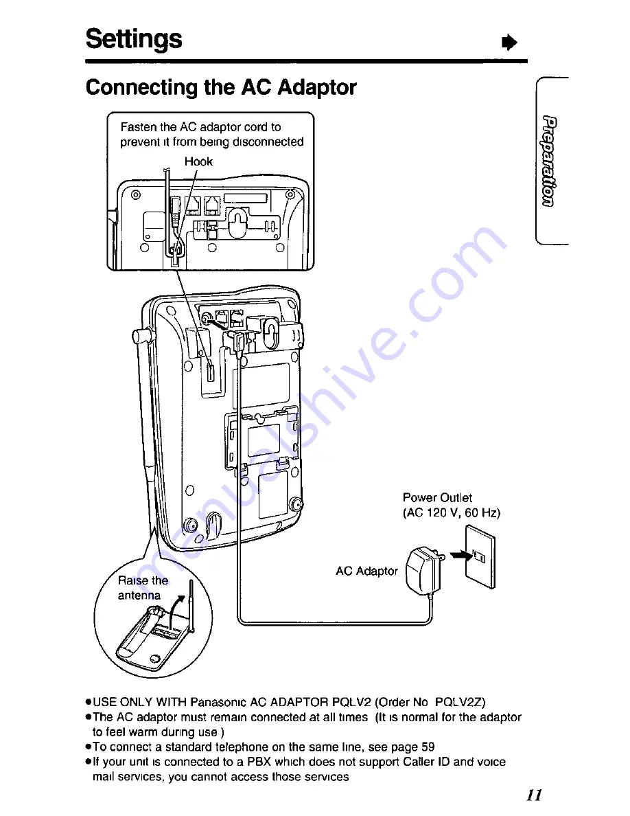 Panasonic KX-TC1723B Скачать руководство пользователя страница 11