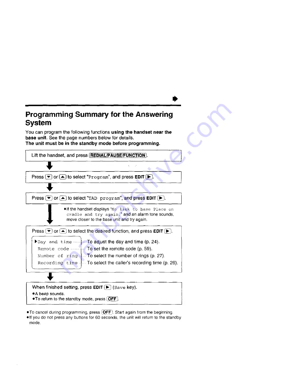 Panasonic KX-TC1733B Operating Instructions Manual Download Page 23