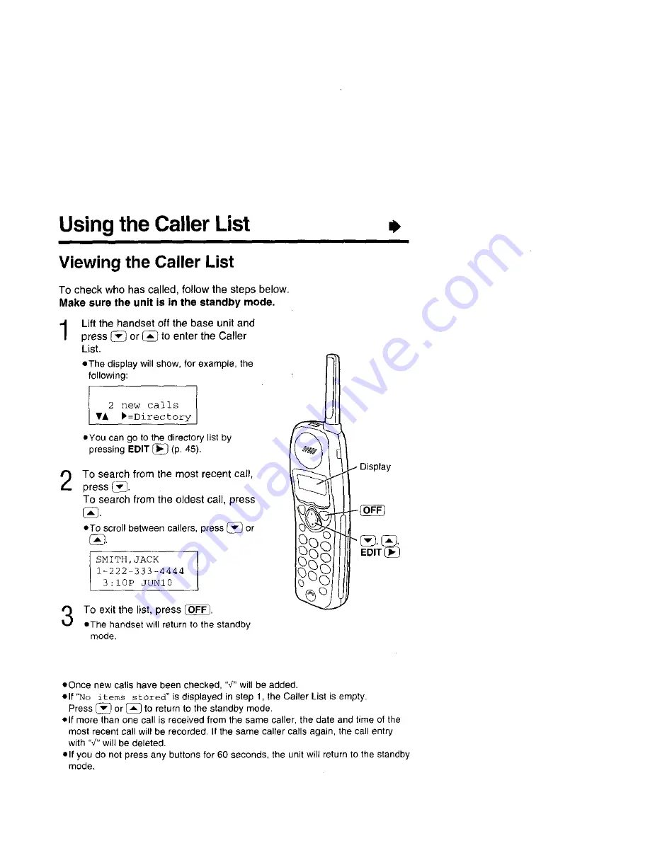 Panasonic KX-TC1733B Operating Instructions Manual Download Page 35