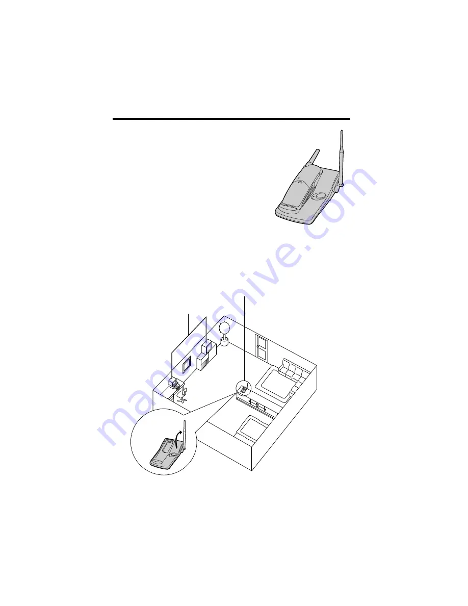 Panasonic KX-TC1851ALB Operating Instructions Manual Download Page 3